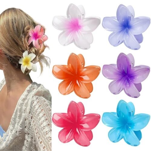 Pince à Cheveux - Fleur Hawaienne