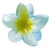 Pince à Cheveux - Fleur Hawaienne - Bleu