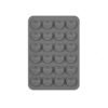 Ventouse de téléphone portable autocollant - Gris foncé