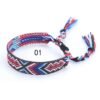 Bracelet tissé de Style ethnique népalais - Modèle #1