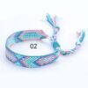 Bracelet tissé de Style ethnique népalais - Modèle #2